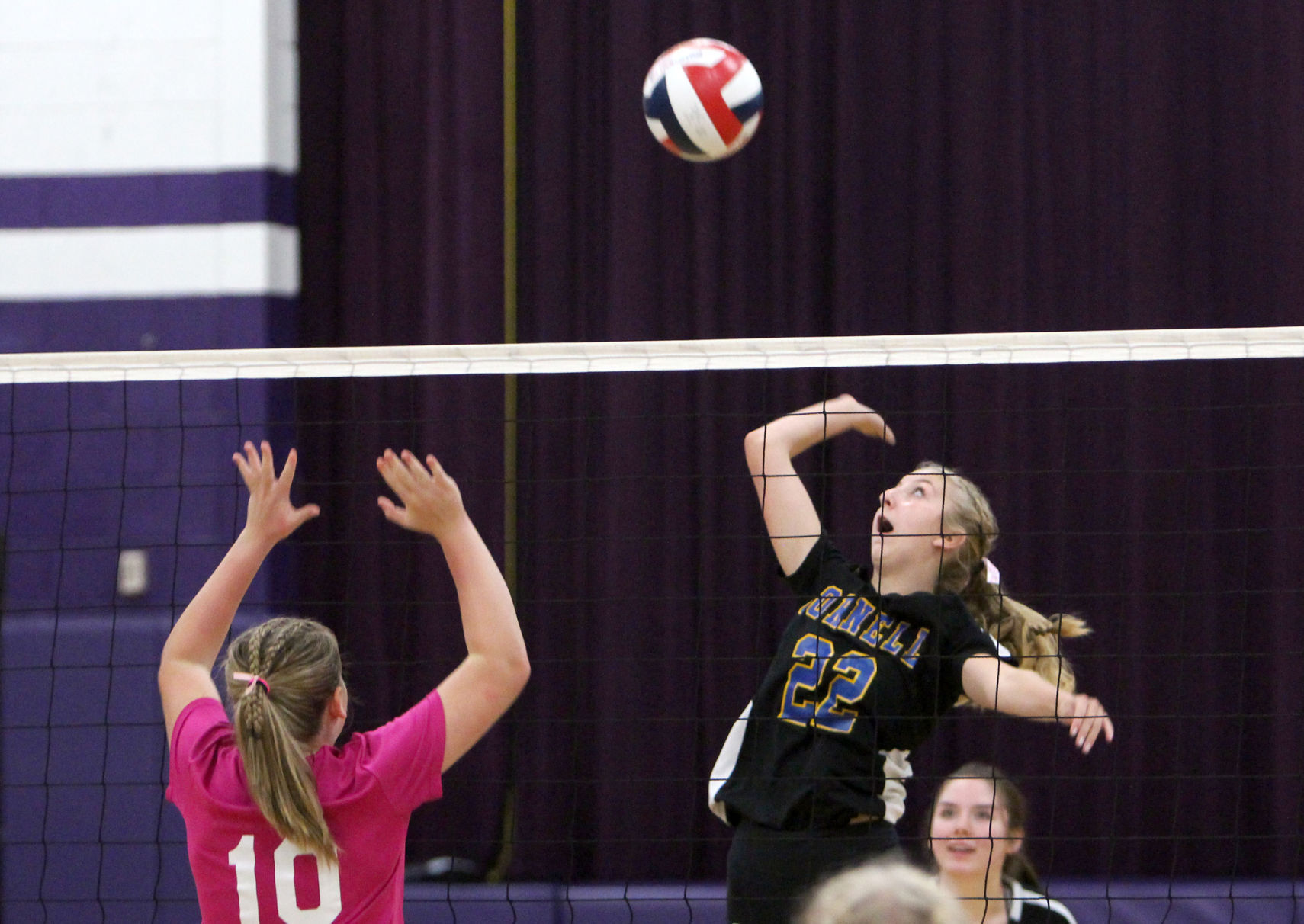Cornell at Lake Holcombe volleyball 10-12-21